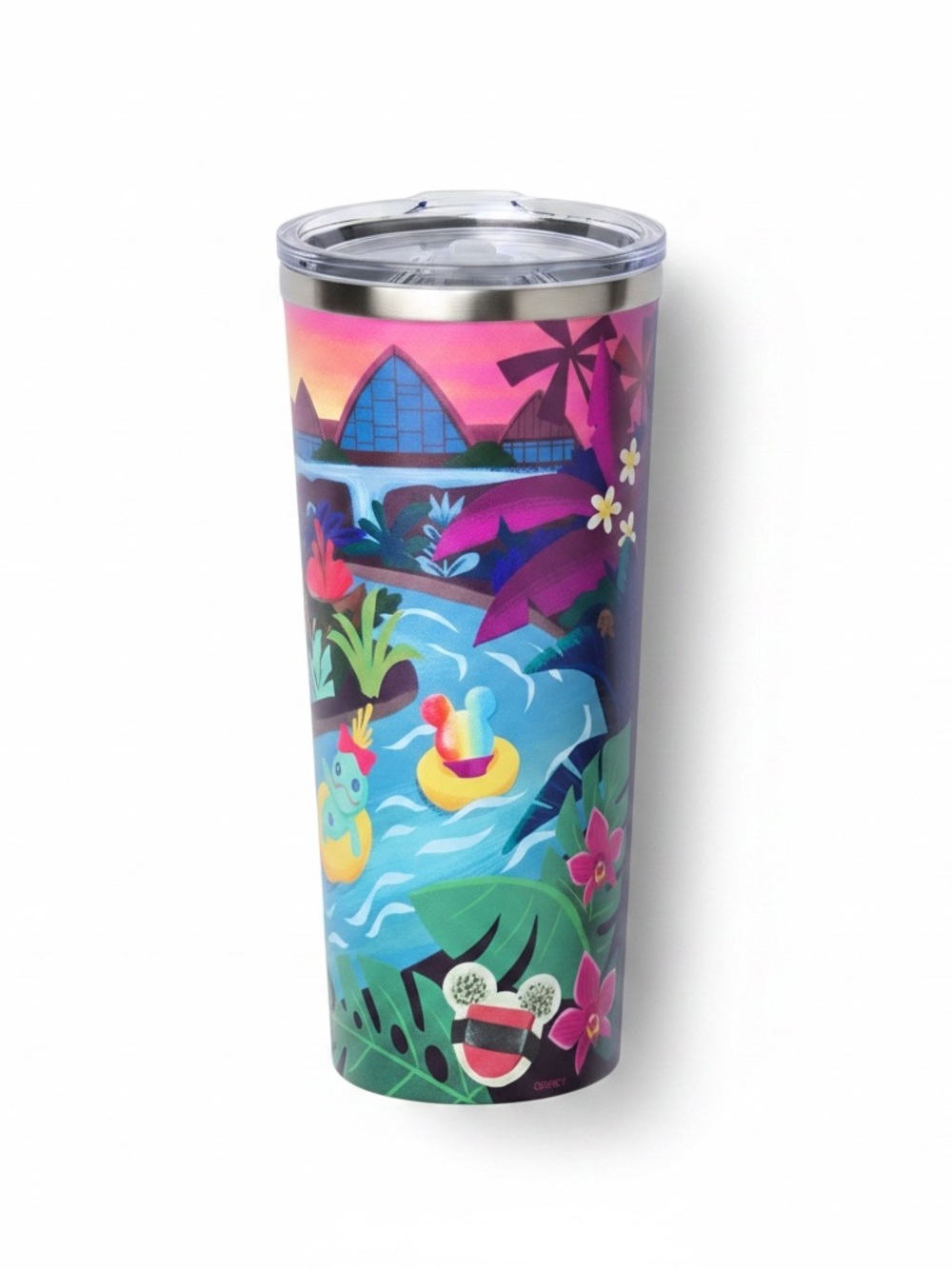 New Disney Aulani Stitch 626 Day Official Stainless Steel Tumbler Collectible